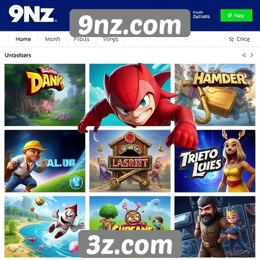 Novos jogos disponíveis no 9nz.com para os fãs